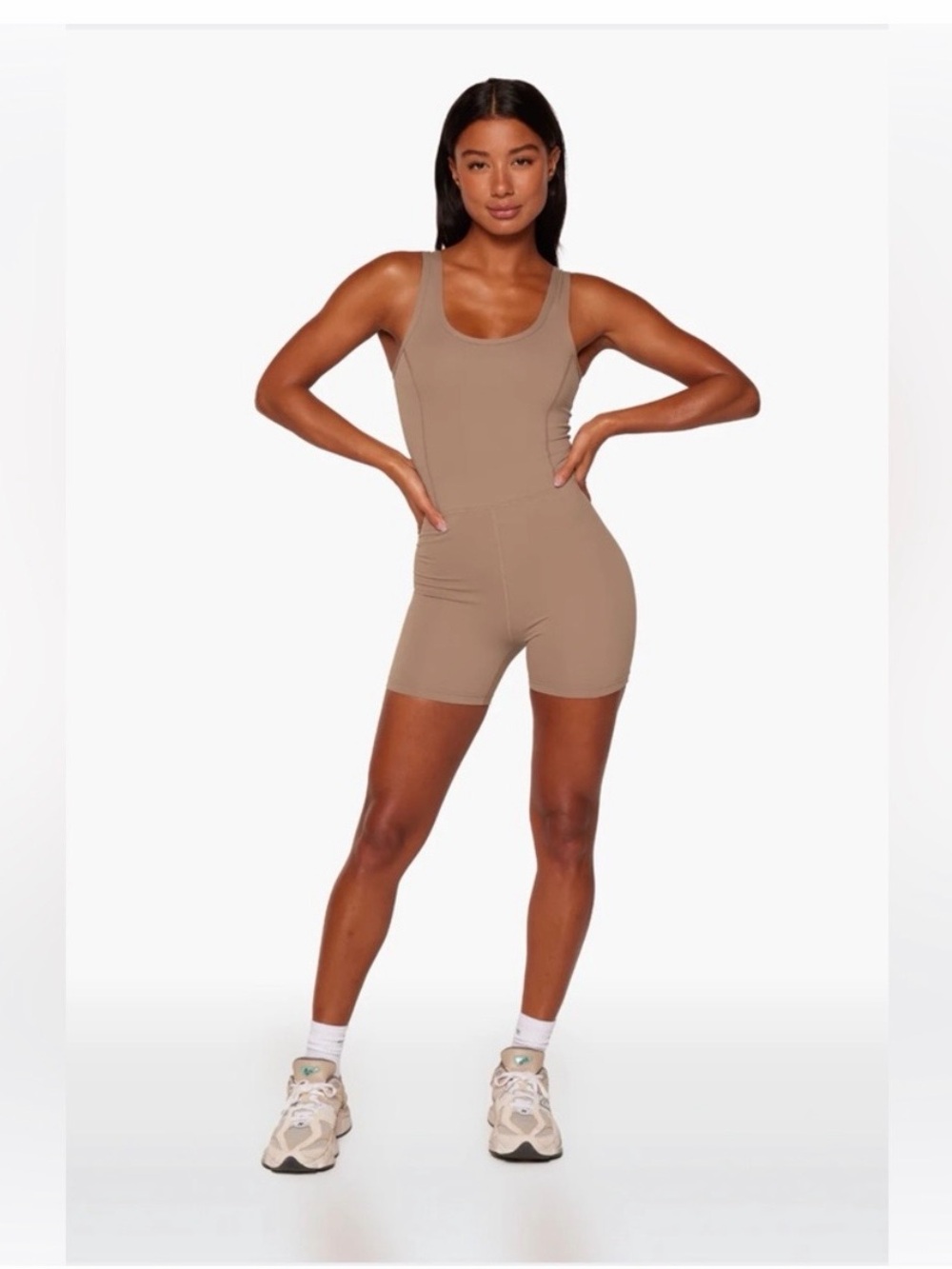 SET Active Brown Sleeveless Active Top